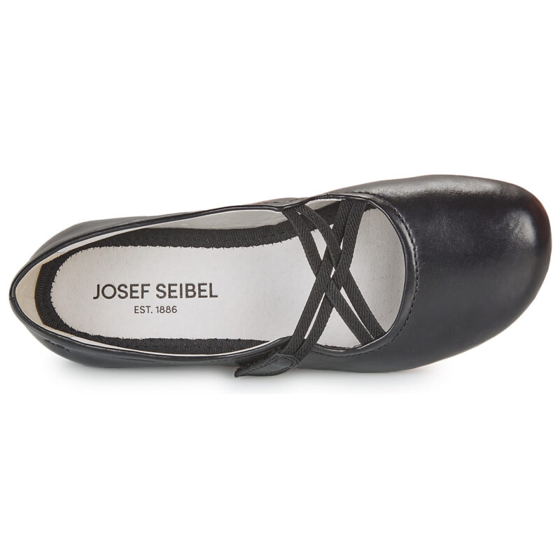 Josef Seibel FIONA 39 Ballerinas f&uuml;r schwarze Damen - Gr&ouml;&szlig;e 6