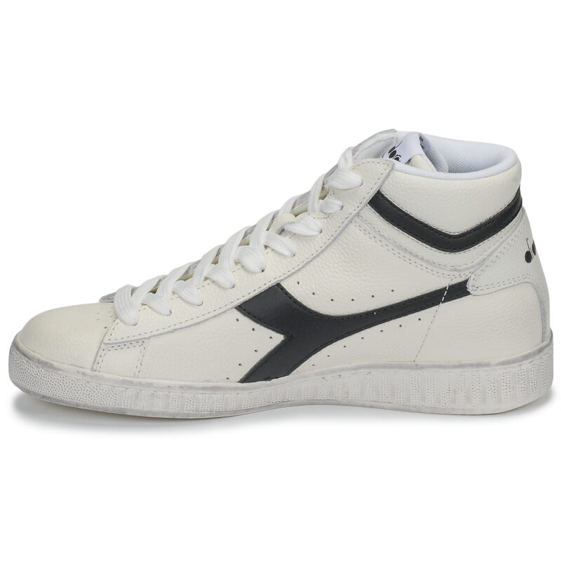Diadora GAME L HIGH WAXED Bianco Sneakers alte Uomo - 4