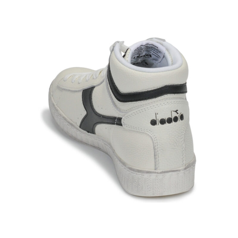 Diadora GAME L HIGH WAXED Bianco Sneakers alte Uomo - 5