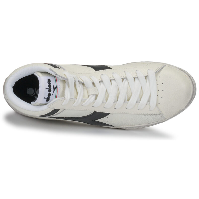 Diadora GAME L HIGH WAXED Bianco Sneakers alte Uomo - 6