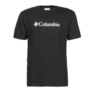 T-shirt  Columbia  CSC BASIC LOGO SHORT SLEEVE SHIRT  Nero -  T-shirt maniche corte Uomo