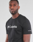 T-shirt Columbia CSC BASIC LOGO SHORT SLEEVE SHIRT Nero T-shirt maniche corte Uomo - 5