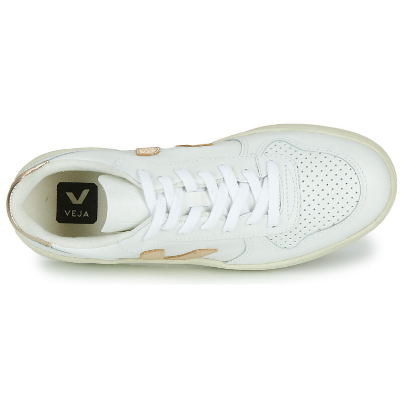Veja Baskets basses blanches V-10 pour femmes - 6