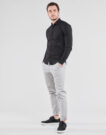 Langarmhemd BOTD OMAN Schwarz Langarmhemden Herren - 3