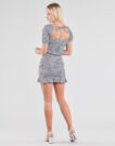 Robe courte Guess AIDA DRESS Nero Abiti corti Donna - 4