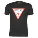 T-shirt Guess CN SS ORIGINAL LOGO TEE Nero T-shirt maniche corte Uomo - 1