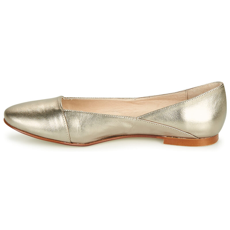 Casual Attitude TOBALO Gold Women's Flats - 4