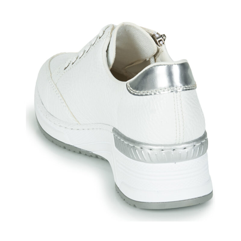 Rieker GRAMI White Low-Top Sneakers Women - 5