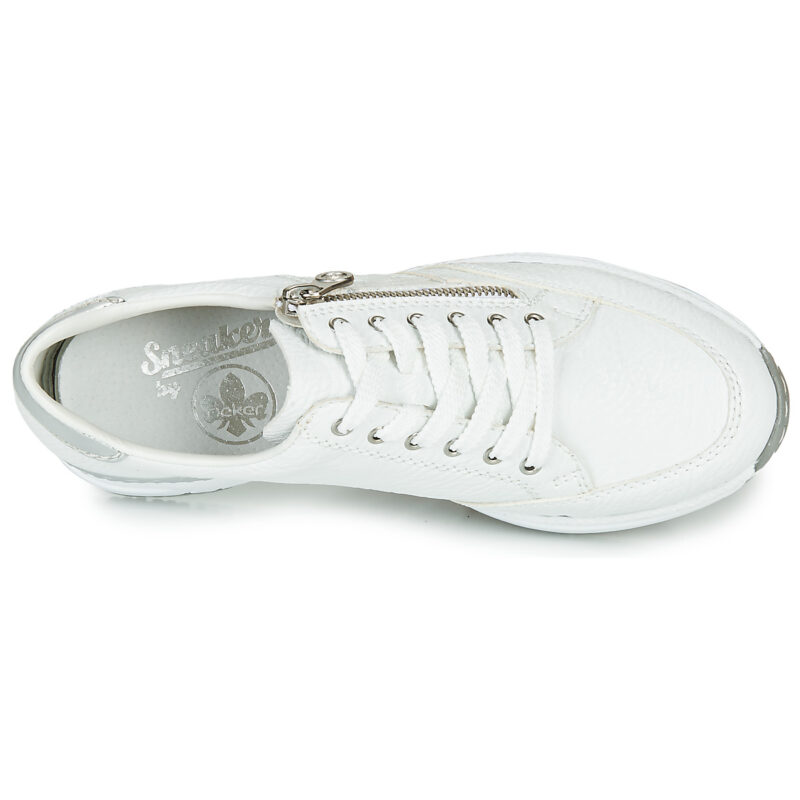 Rieker GRAMI White Low-Top Sneakers Women - 6