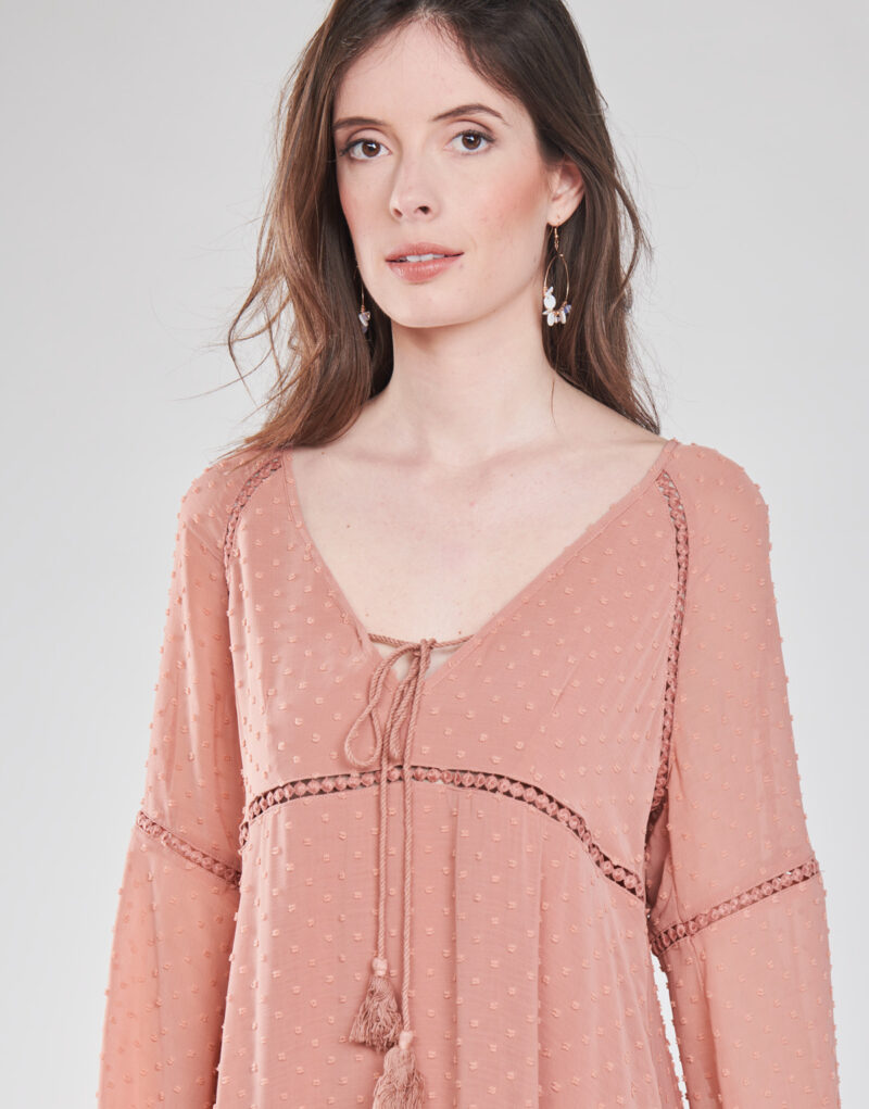 Abito Betty London OFRI Rosa Abiti Lunghi Donna - 5