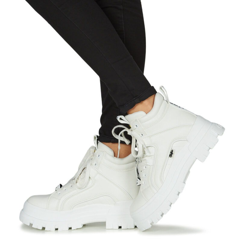 Buffalo ASPHA NC MID Bianco Stivaletti Donna - 8