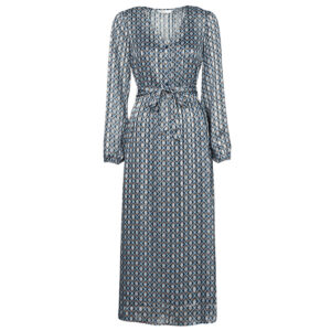 Abito   Only  ONLMADDI  Blu -   Abiti Lunghi Donna