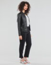 Giacca in pelle Only ONLMELISA Nero Giacche in pelle Donna - 3