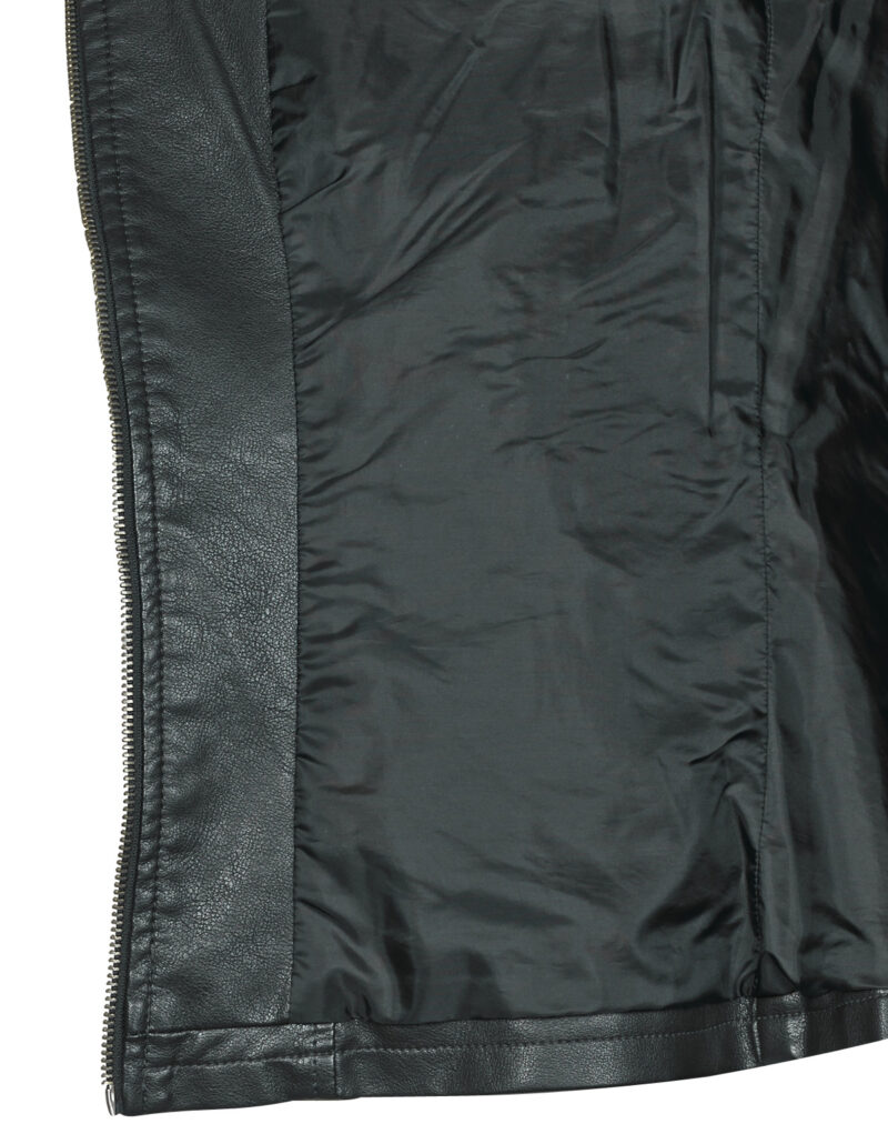 Giacca in pelle Only ONLMELISA Nero Giacche in pelle Donna - 6