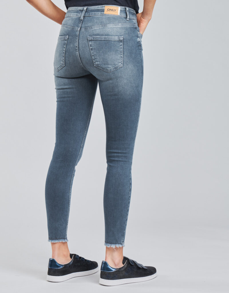 Vaqueros ajustados Only ONLBLUSH Jeans ajustados azules para mujer - 4