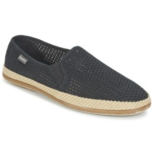 Bamba By Victoria  COPETE ELASTICO REJILLA TRENZA  Nero -  Espadrillas Uomo