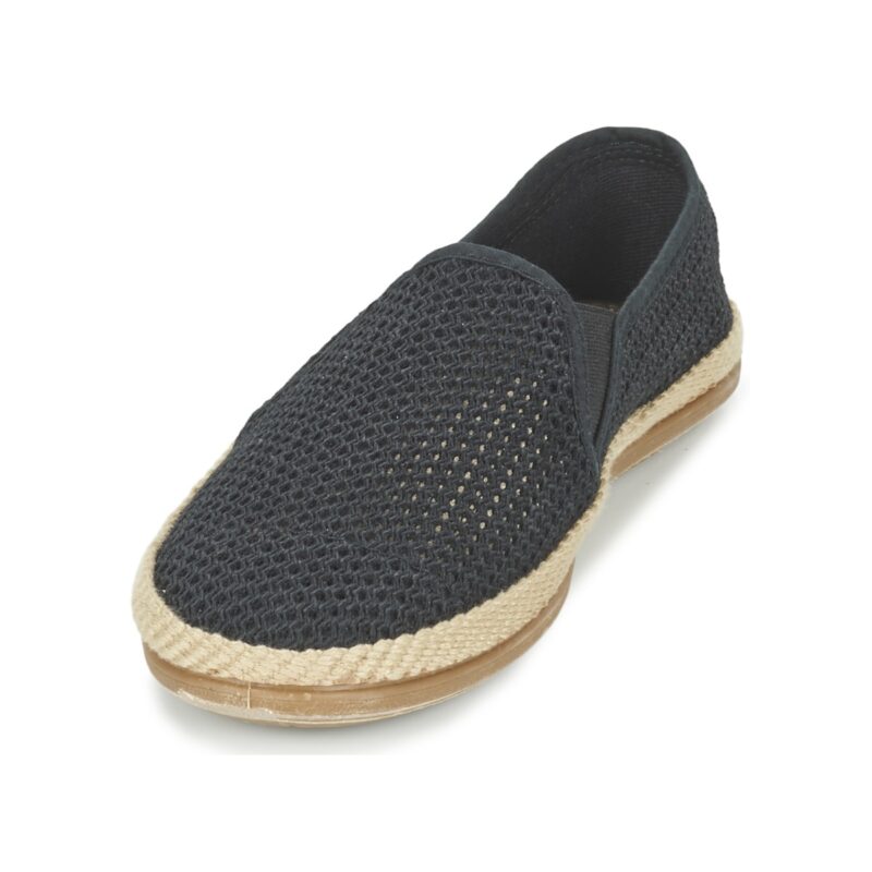 Bamba By Victoria COPETE ELASTICO REJILLA TRENZA Nero Espadrillas Uomo - 3