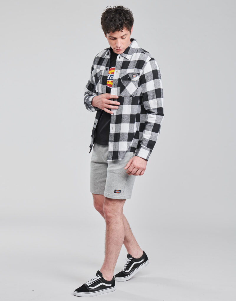 Camicia a maniche lunghe Dickies NEW SACRAMENTO SHIRT BLACK Nero Camicie a maniche lunghe Uomo - 3