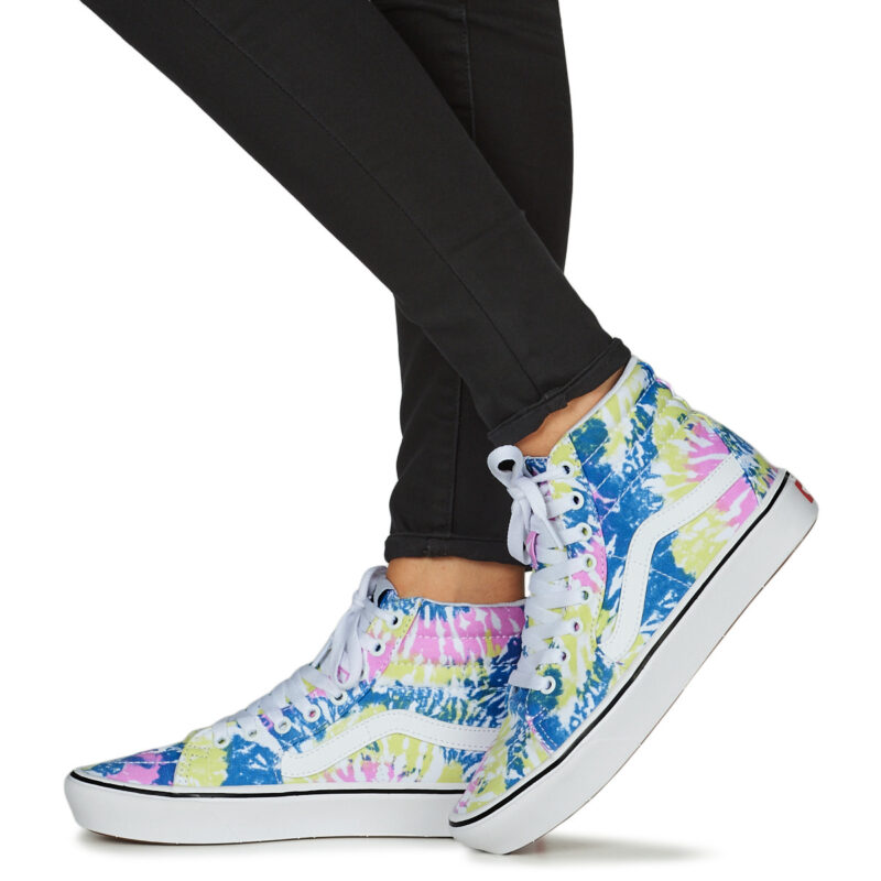 Vans COMFYCUSH SK8-Hi Mehrfarbige hohe Sneaker Damen - 8