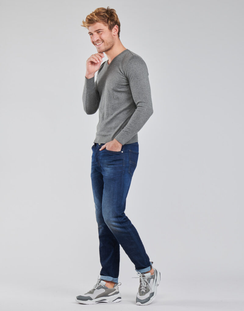Pull gris BOTD OOMAN pour homme - 3