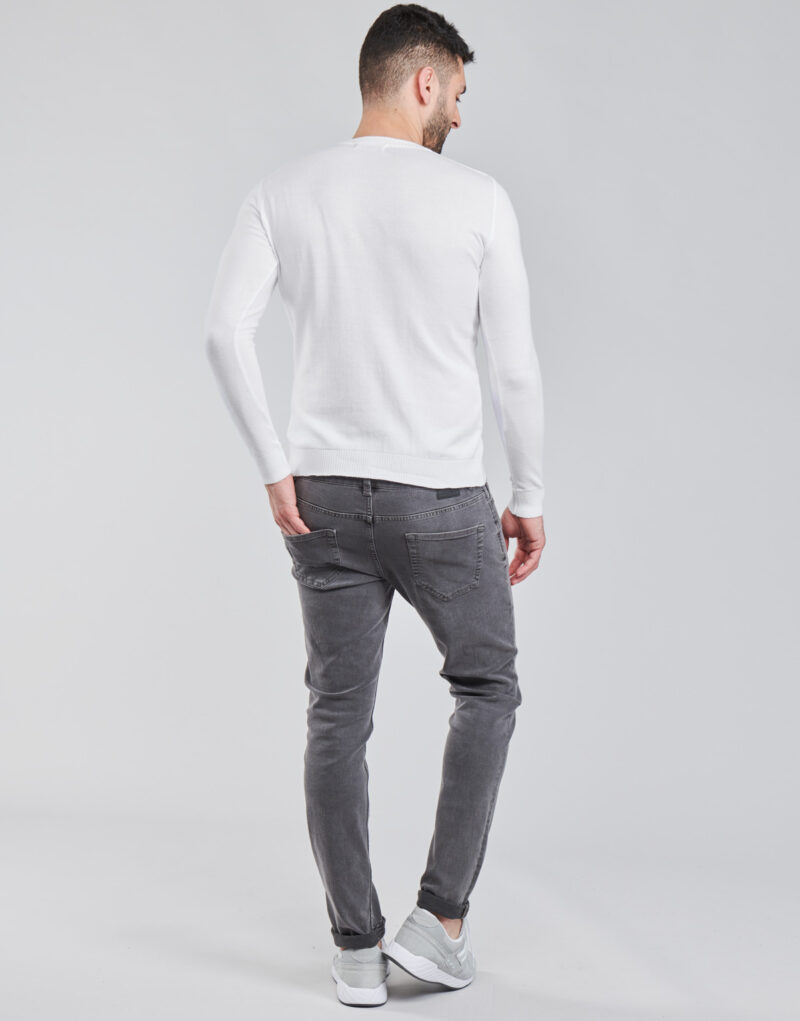 Pull blanc BOTD OOMAN pour homme - 4