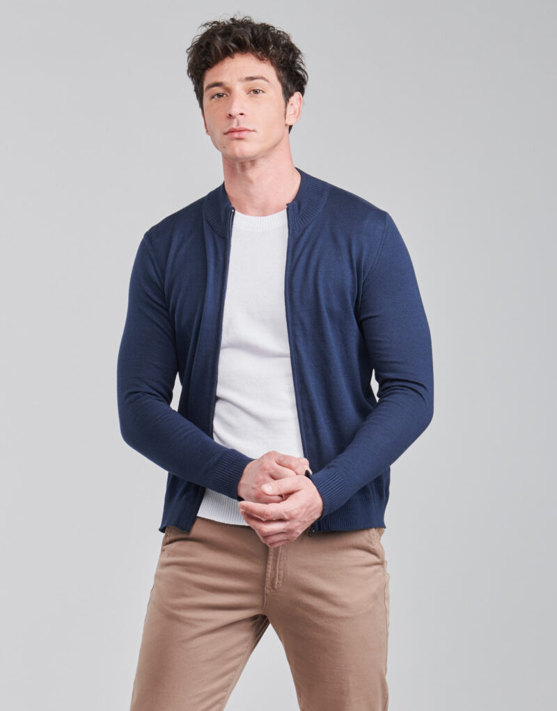 Gilet / Cardigan BOTD OCARDI Marine Homme - 2
