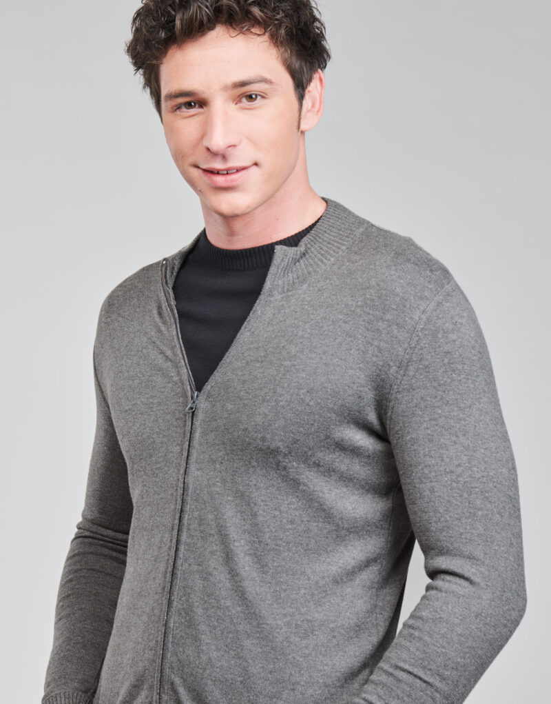 Gilet / Cardigan BOTD OCARDI Grigio Gilet / Cardigan Uomo - 5