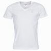 T-shirt  Tommy Jeans  TJM ORIGINAL JERSEY TEE V NECK  Bianco T-shirt maniche corte Uomo