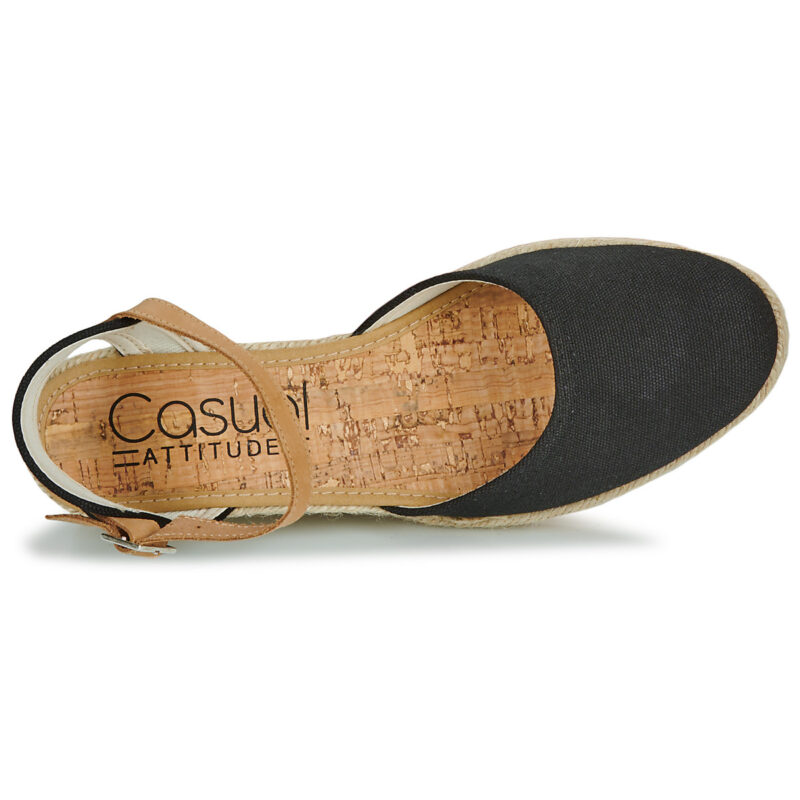 Casual Attitude ONELLA Black Espadrilles Women - 6