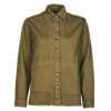 Giacca in jeans Betty London OVEST Verde Giacche in jeans Donna