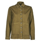 Giacca in jeans Betty London OVEST Verde Giacche in jeans Donna - 1