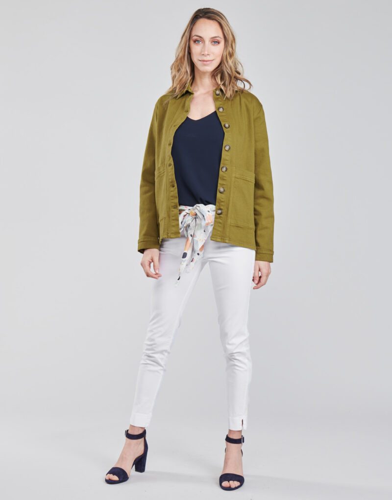 Pantaloni slim Betty London OUMA Bianco Pantaloni slim Donna - 2