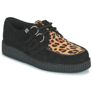 TUK  LOW FLEX ROUND TOE CREEPER  Nero -  Derby Donna