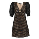 Short dress MICHAEL Michael Kors GEO EYELET MINI DRESS Nero Abiti corti Donna - 1