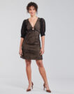Short dress MICHAEL Michael Kors GEO EYELET MINI DRESS Nero Abiti corti Donna - 2