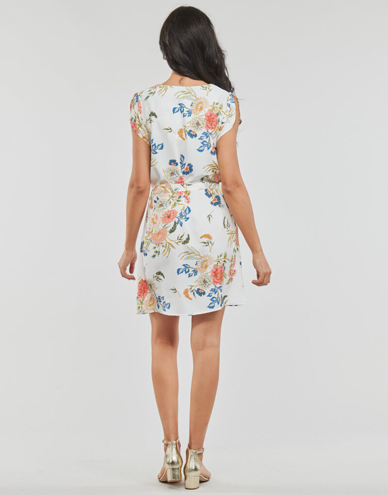 Abito corto Betty London OWAKA Bianco Abiti corti Donna - 4