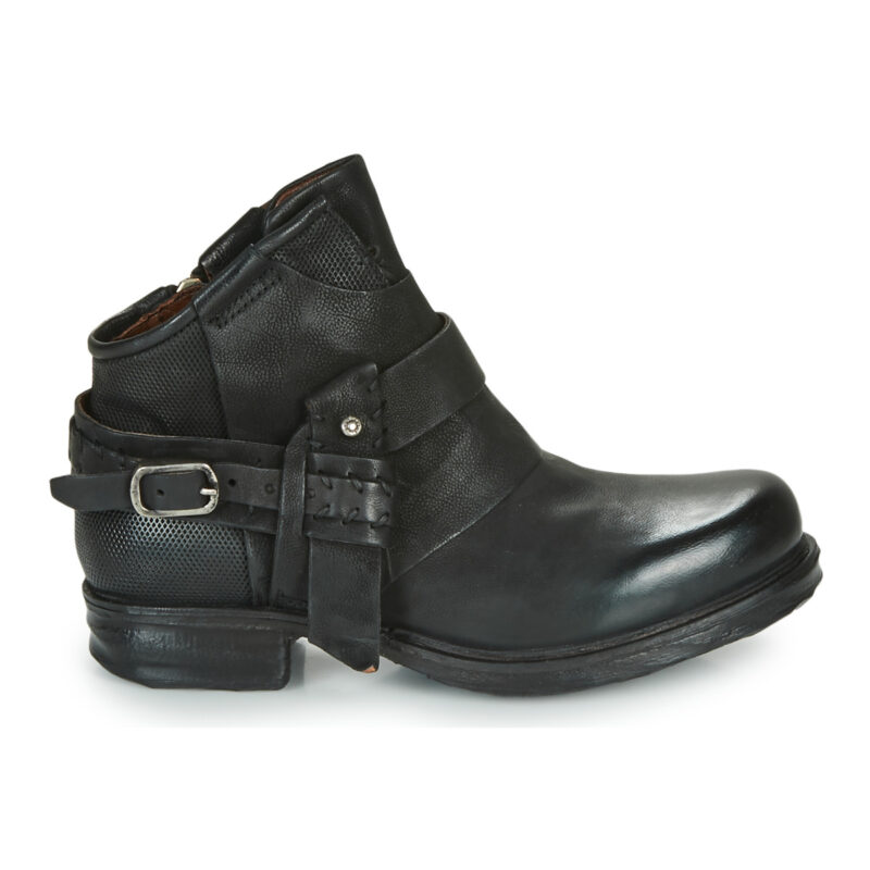 Airstep / AS98 SAINTEC Schwarze Damen-Ankle-Boots - 2