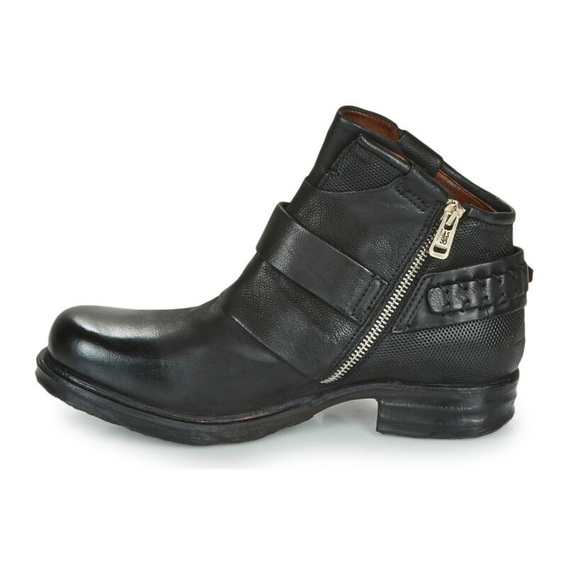 Airstep / AS98 SAINTEC Schwarze Damen-Ankle-Boots - 4