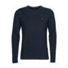 T-shirts a maniche lunghe Tommy Hilfiger STRETCH SLIM FIT LONG SLEEVE TEE Blu T-shirts a maniche lunghe Uomo