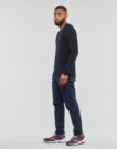 T-shirts a maniche lunghe Tommy Hilfiger STRETCH SLIM FIT LONG SLEEVE TEE Blu T-shirts a maniche lunghe Uomo - 3