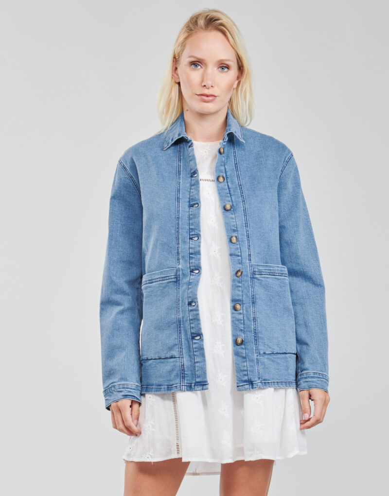 Giacca in jeans Betty London OVEST Blu Giacche in jeans Donna - 2