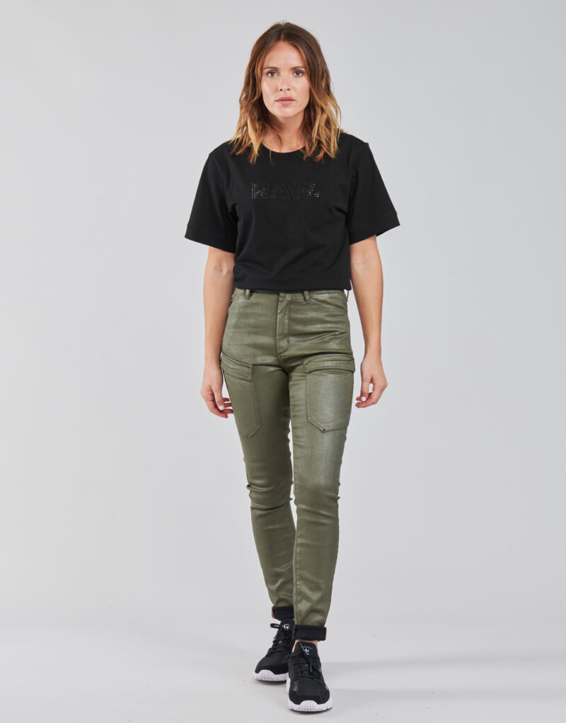 Pantalón Cargo G-Star Raw HIGH G-SHAPE CARGO SKINNY PANT WMN Verde Pantalón Cargo Mujer - 2