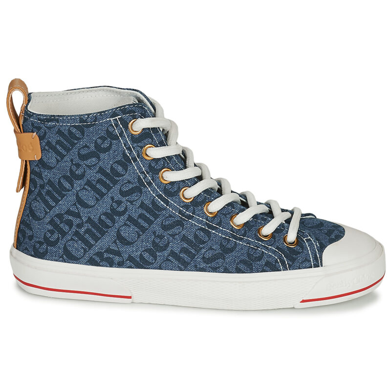 See by Chloé ARYANA Blu Sneakers alte Donna - 2
