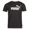 T-shirt Puma ESS LOGO TEE Nero T-shirt maniche corte Uomo