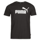 T-shirt Puma ESS LOGO TEE Nero T-shirt maniche corte Uomo - 1