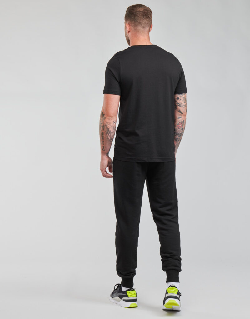 T-shirt Puma ESS LOGO TEE Nero T-shirt maniche corte Uomo - 4