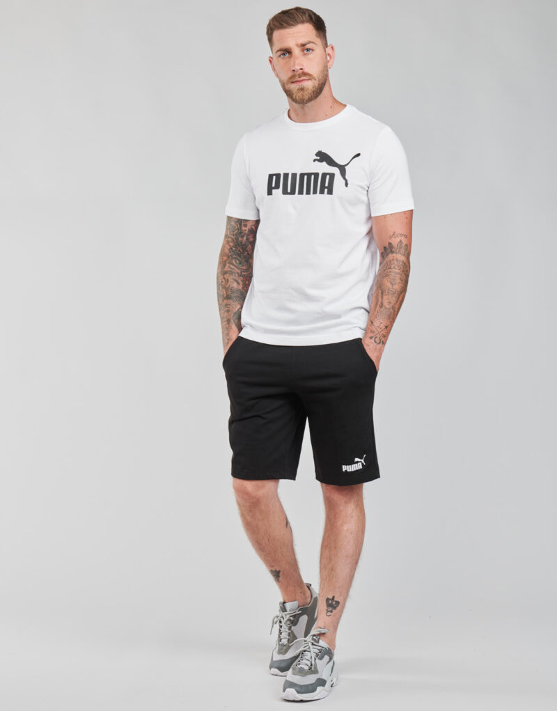 Pantalones cortos Puma ESS JERSEY SHORT Negro Pantalones cortos Hombre - 2