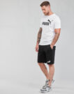 Pantalones cortos Puma ESS JERSEY SHORT Negro Pantalones cortos Hombre - 3