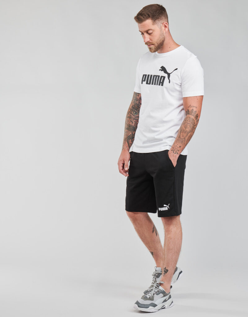 Pantalones cortos Puma ESS JERSEY SHORT Negro Pantalones cortos Hombre - 3