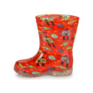 Be Only CYBORG Rote Regenstiefel f&uuml;r Kinder - Gr&ouml;&szlig;e 4